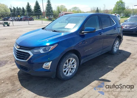2020 Chevrolet Equinox Fwd 2Fl из США, поврежденный, VIN 2GNAXJEV7L6124991